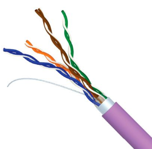 Кабель сетевой Digitus F-UTP 305 м cat 6 CU LSZH-1 Violet (DK-1623-VH-305) - фото 1