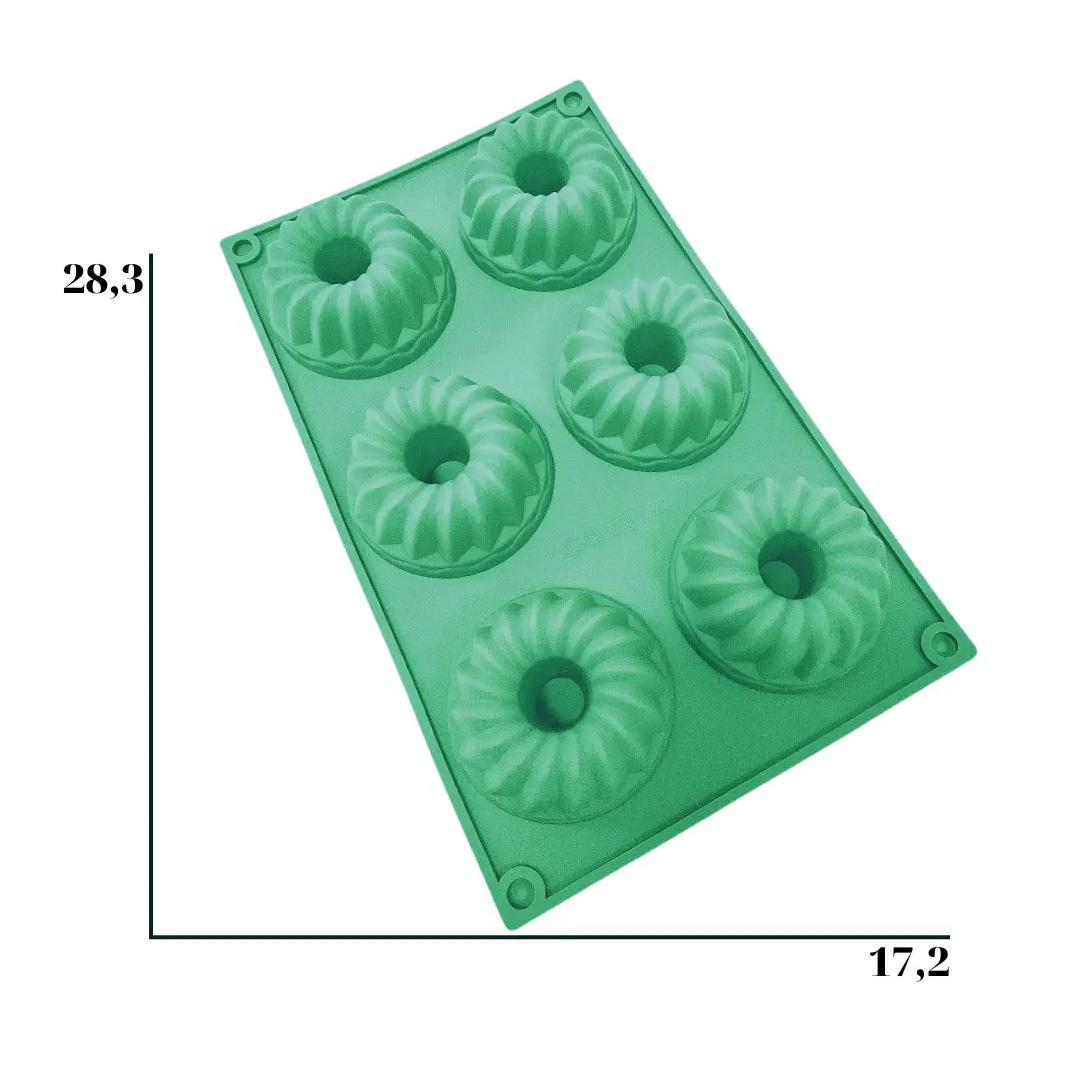 Форма силіконова на планшеті Profsil 28,3x17,2 см Зелений (1851813989) - фото 2 Форма силіконова на планшеті Profsil 28,3x17,2 см Зелений (1851813989) - фото 2