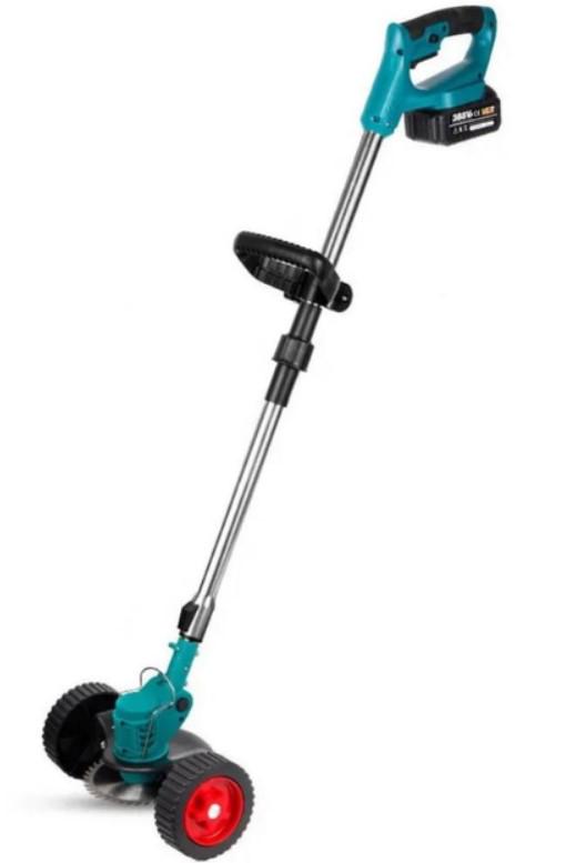 Триммер аккумуляторный 48В 2000 мА с насадками 2 акб Синий (2104618607) - фото 7 Триммер аккумуляторный 48В 2000 мА с насадками 2 акб Синий (2104618607) - фото 7