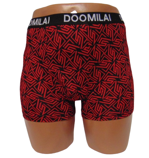 Труси чоловічі боксери Doomilai 01807 3XL Червоний (2249247166)