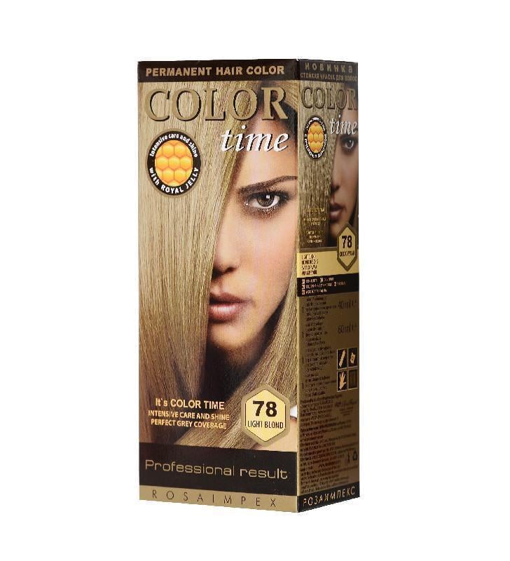 Краска для волос Color Time 78 Светло-русый