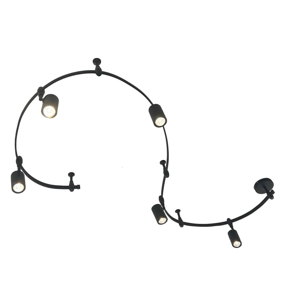 Светильник трековый светодиодный LEDUA AeroLine YZ1807 48V 10W 4000К 280° 300 мм Черный (10244) - фото 6 Светильник трековый светодиодный LEDUA AeroLine YZ1807 48V 10W 4000К 280° 300 мм Черный (10244) - фото 6