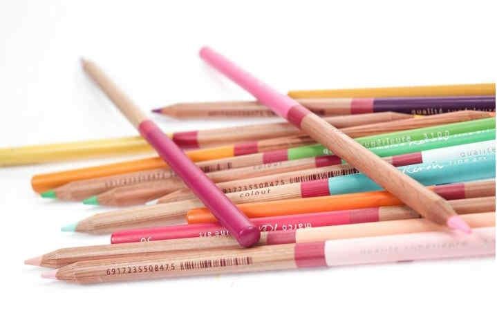 Набор цветных карандашей Marco Renoir 72 цвета в деревянном пенале - фото 3