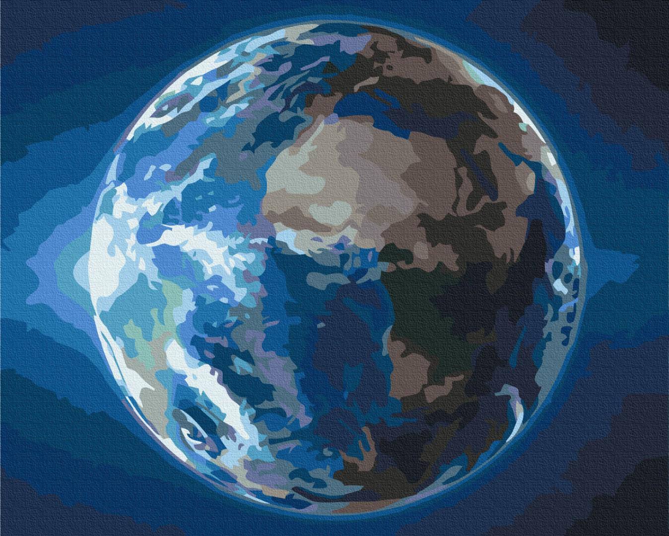 Картина за номерами Brushme Планета життя 48x60 см (BS52161L)