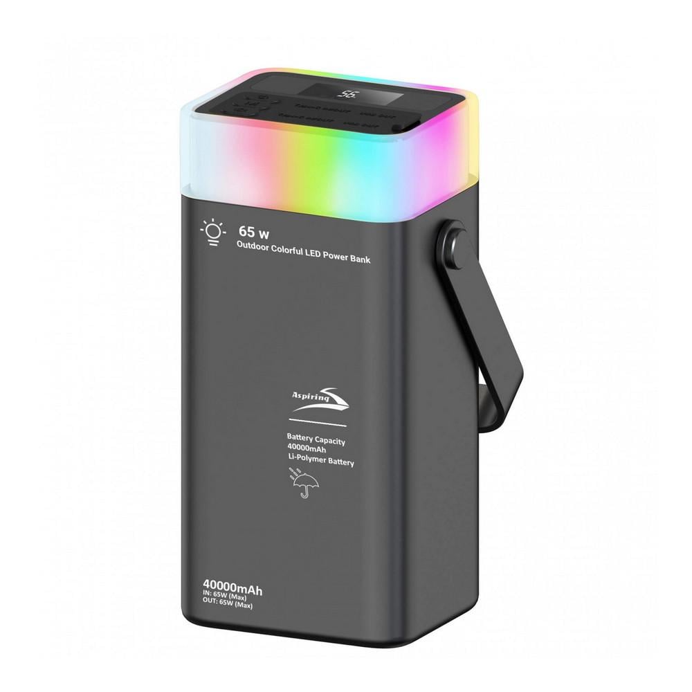 Повербанк Aspiring Vigor с фонарем 40 PD65W 40000 mAh (PPVG.V04)