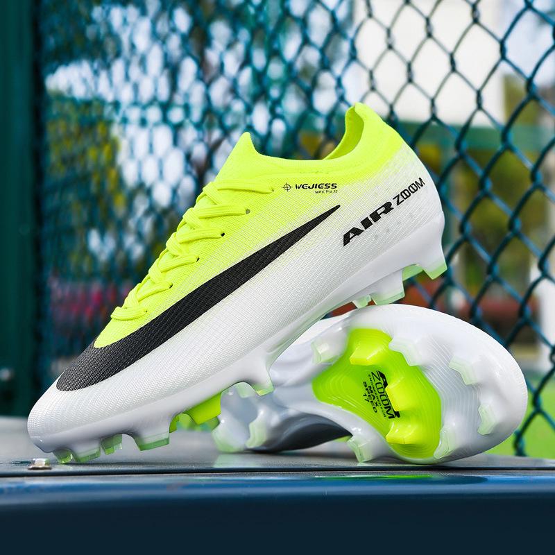 Бутсы футбольные детские Air Zoom р. 37 Салатовый с белым (НБ02165)