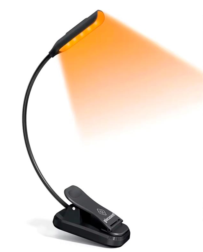 Лампа Glocusent Mini clip-on book light A11 1800/3400/6000K 80h Черный (595908) - фото 9 Лампа Glocusent Mini clip-on book light A11 1800/3400/6000K 80h Черный (595908) - фото 9