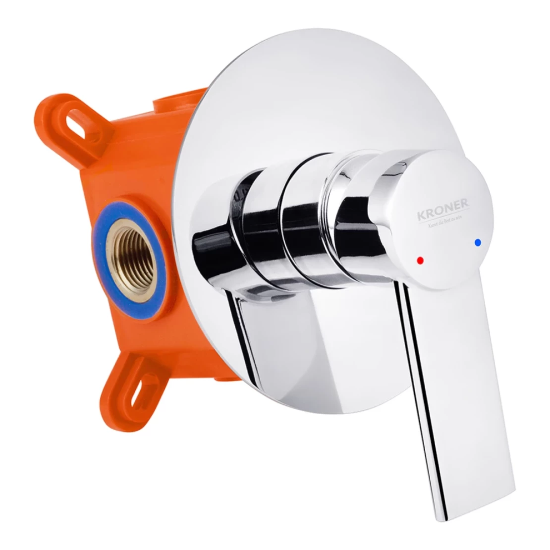 Смеситель для душа скрытого монтажа Kroner KRP Basis C080 (SVR-CV024299)