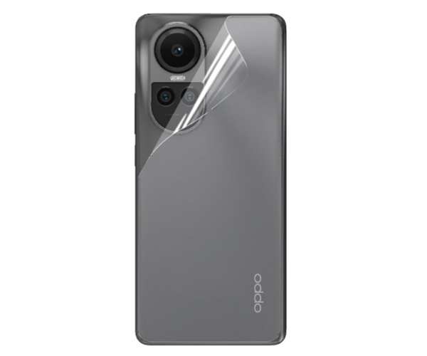 Пленка противоударная гидрогелевая Hydrogel Film для Oppo Reno10 Pro на заднюю панель Transparent