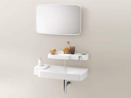 Умывальник подвесной Axor Bouroullec 86,6х50,3 см Белый (D 19946000) - фото 2 Умывальник подвесной Axor Bouroullec 86,6х50,3 см Белый (D 19946000) - фото 2