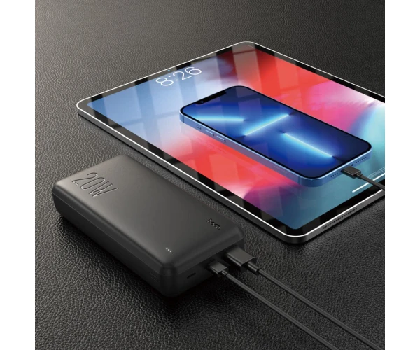 Батарея портативная Hoco J87A 20000mAh Black - фото 2
