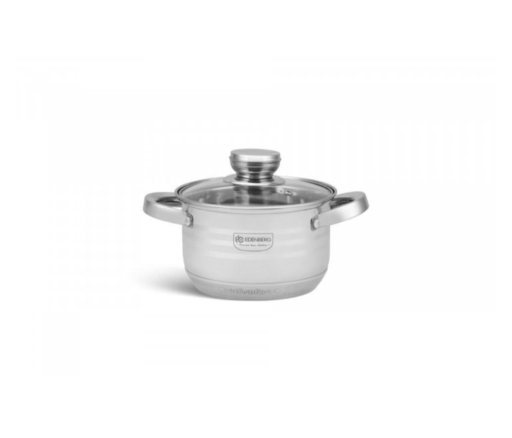 Набір посуду Edenberg EB-4037 із нержавіючої сталі 12 шт. (EB-4037) - фото 3 Набір посуду Edenberg EB-4037 із нержавіючої сталі 12 шт. (EB-4037) - фото 3