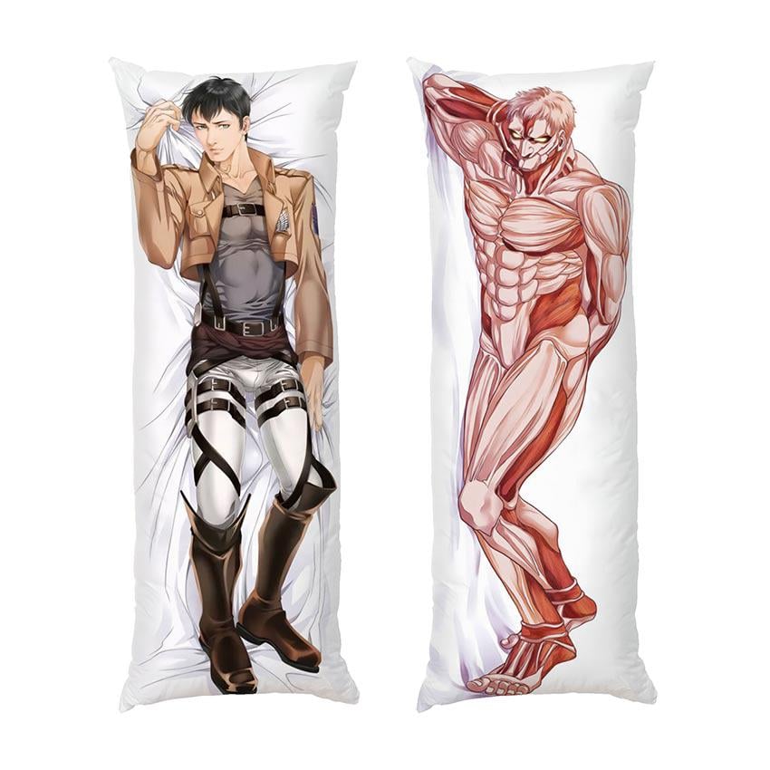 Подушка дакимакура Attack on Titan Bertolt Hoover габардин 150х50 см Подушка дакимакура Attack on Titan Bertolt Hoover габардин 150х50 см