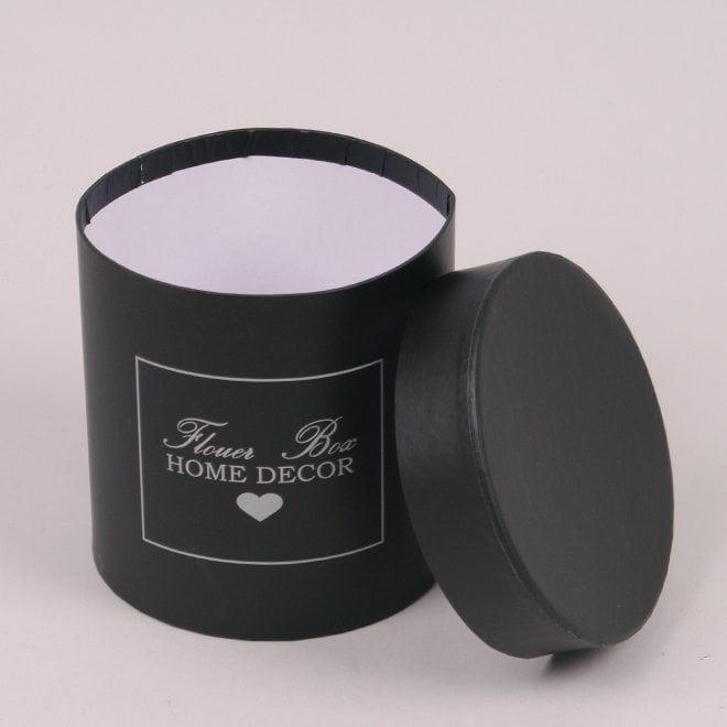 Комплект коробок для цветов Flora 2 шт. Черный (39860) - фото 2