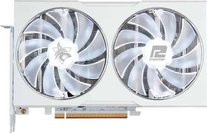 Відеокарта PowerColor AMD Radeon RX 6650xT Hellhound Spectral White 8Gb AXRX 6650XT 8GBD6-3DHLV2/OС GDDR6 128 bit PCI-E 4.0x8