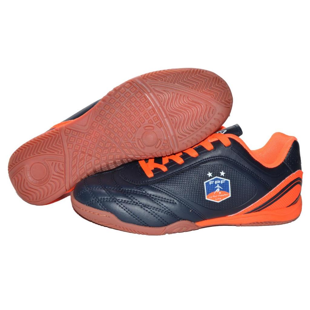 Cороконожки Demax В1927-2Z р. 38 24,3 см Navy/Orange - фото 2