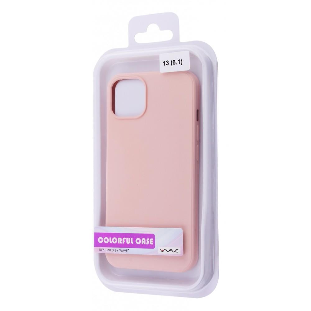 Чехол с мягкой подкладкой WAVE Colorful Case (TPU) iPhone 13 pink sand - фото 2