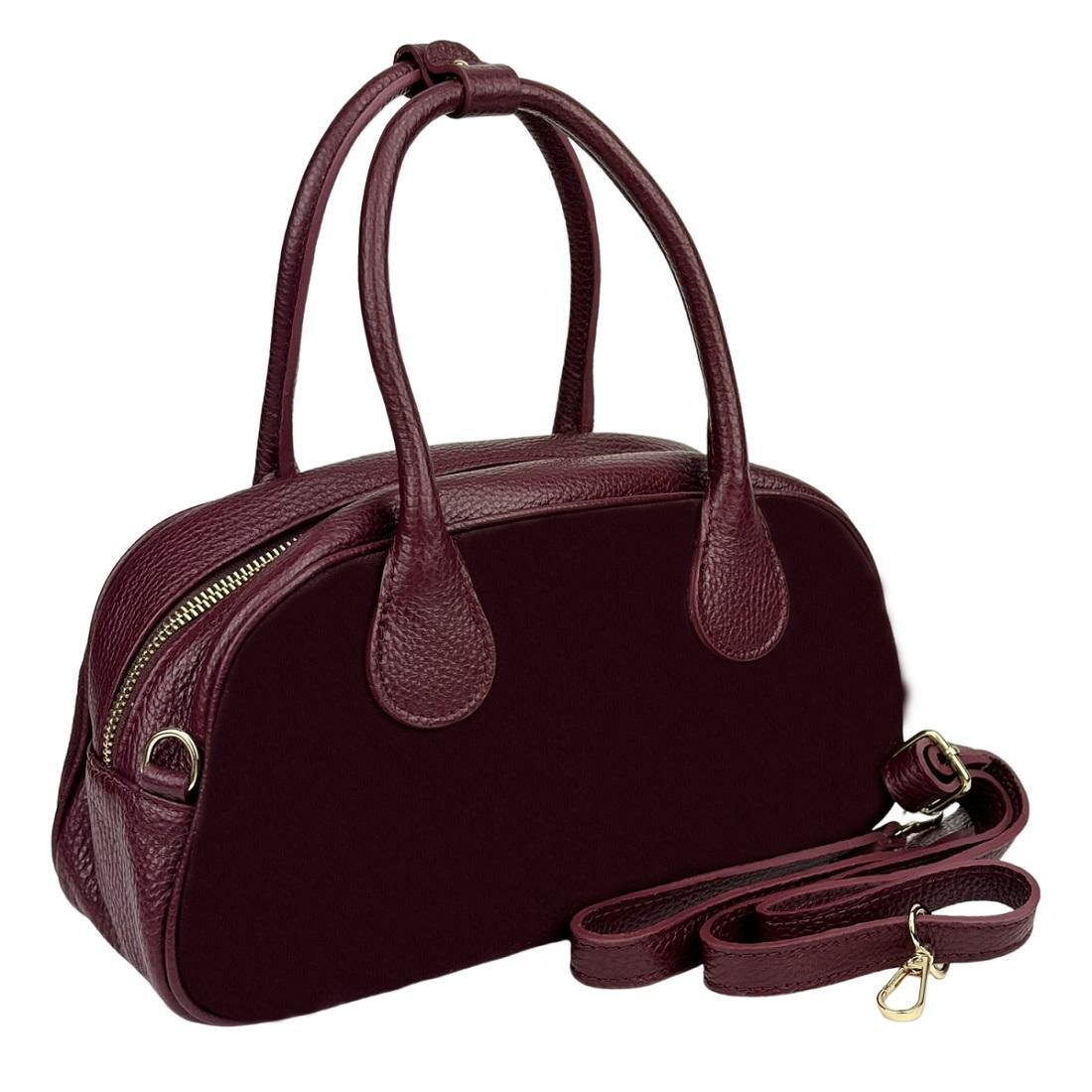 Женская сумка Royal Bag F-IT-3017BO замшевая Бордовый (8081) - фото 9 Женская сумка Royal Bag F-IT-3017BO замшевая Бордовый (8081) - фото 9