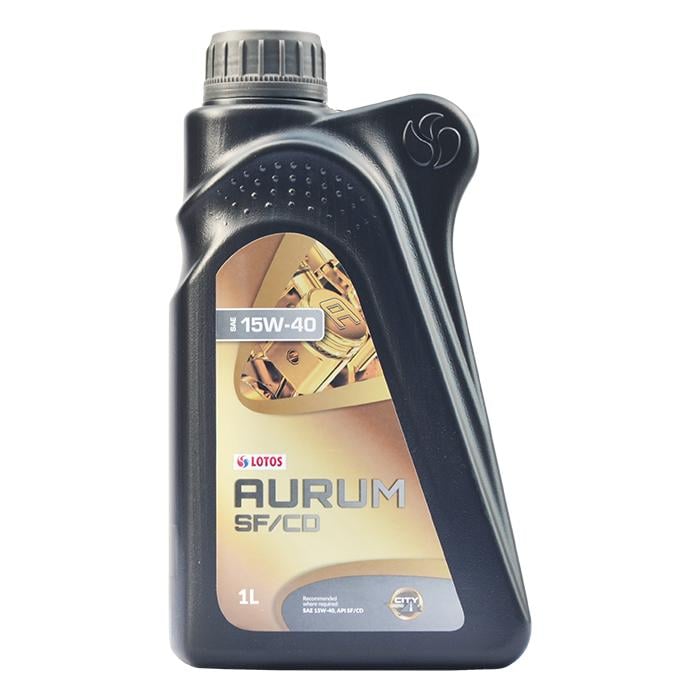 Моторна олива автомобільна Lotos AURUM 15W40 1 л WF-K105R40-0H0 (162024)