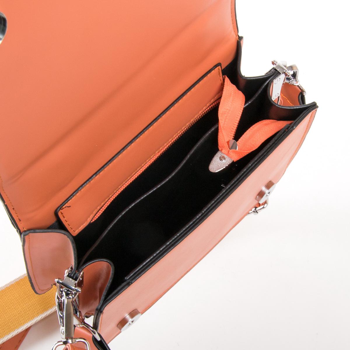 Женская сумочка-клатч Fashion 18576 Оранжевый - фото 4 Женская сумочка-клатч Fashion 18576 Оранжевый - фото 4