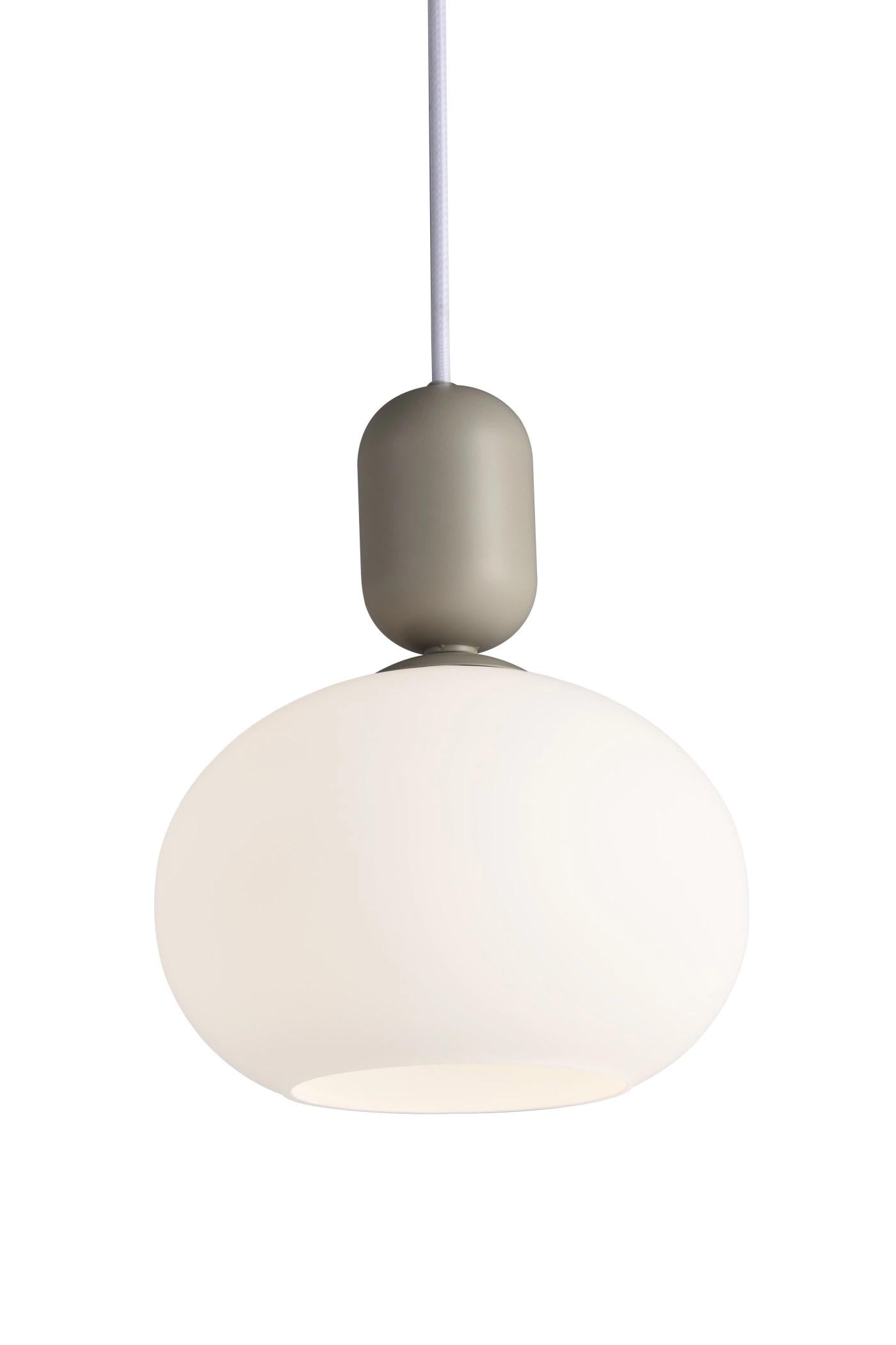 Люстра підвісна Nordlux E27 20 см Білий/Сірий