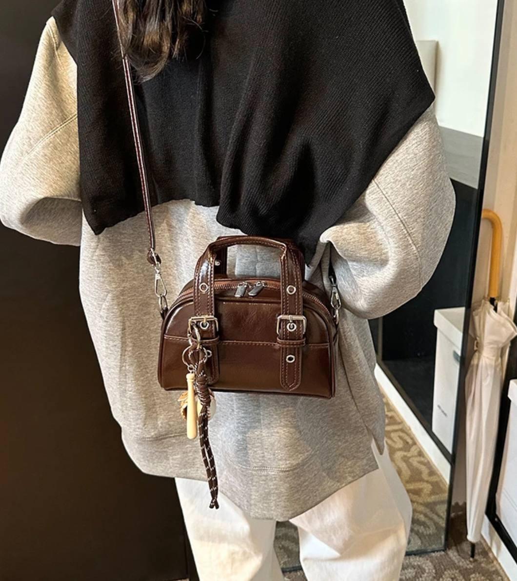 Сумка женская на руку Коричневый (76532135) - фото 2