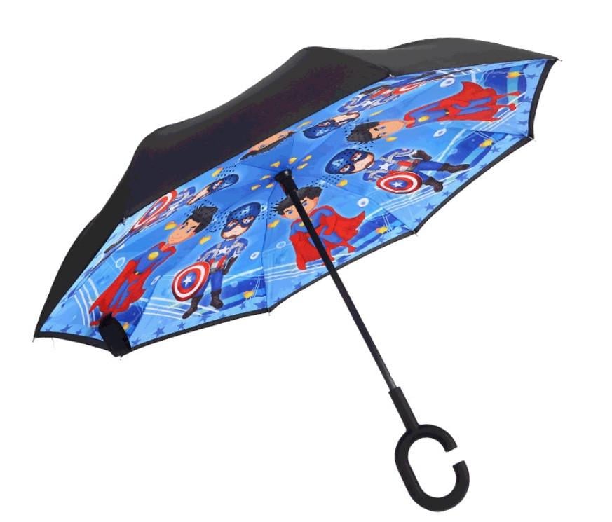 Детский зонтик SUNROZ Kids Up-brella Стиль 4 обратной сборки