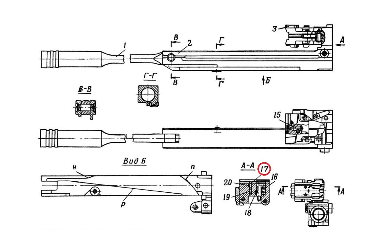 Фіксатор гільзи НСВ 3-15 (1809193023) - фото 4 Фіксатор гільзи НСВ 3-15 (1809193023) - фото 4