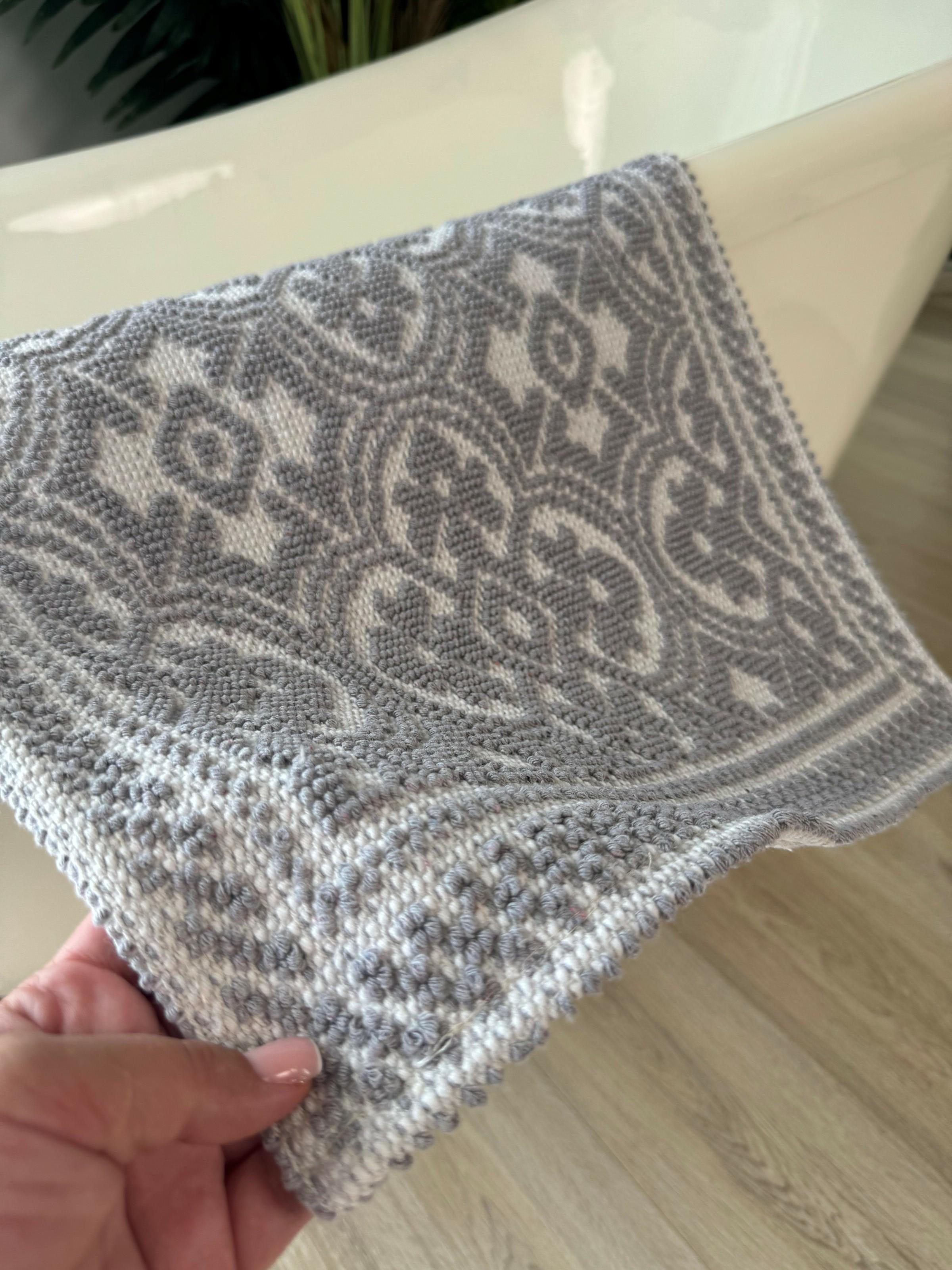 Коврик в ванную Tropichome Букле хлопковый 120x65 см (1437) - фото 4