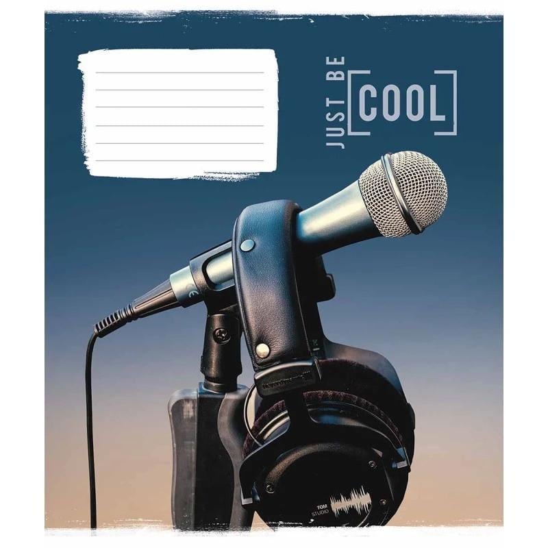 Зошит учнівський "Just be cool" 024-3383K-5 в клітинку 24 аркуша