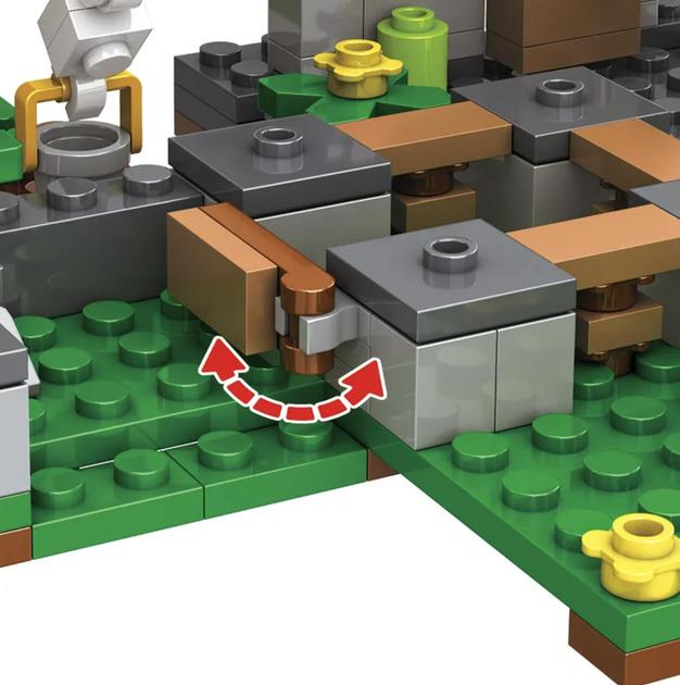 Конструктор Майнкрафт My World Битва за сокровища Поселок с домом на дереве и мобами 425 дет. - фото 5