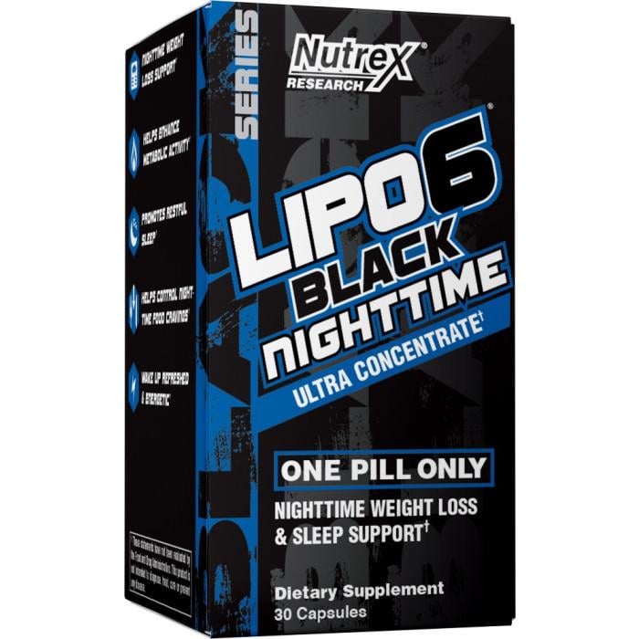 Жиросжигатель Lipo-6 Black Nighttime Ultra Concentrate 30 caps (00000034537)