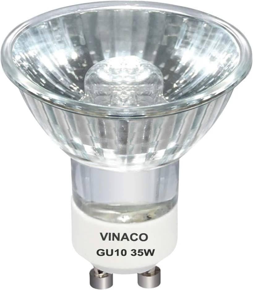 Набор галогенных ламп Vinaco GU10 35W 6 шт. Теплый белый свет (8/769)