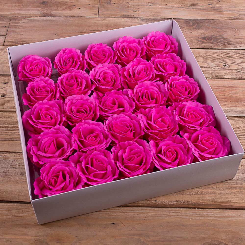 Мыло в ванную роза 25 шт. Фуксия (2178-3)