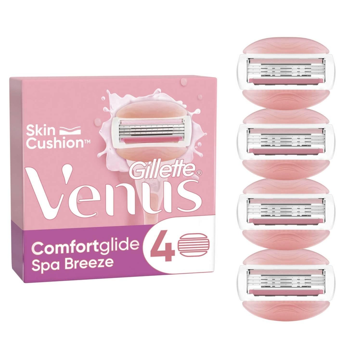 Картриджі для гоління жіночі Venus Spa ComfortGlide Breeze 4 шт. (11265211) - фото 1