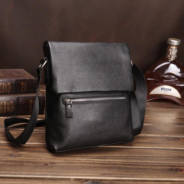 Сумка мужская Tiding Bag через плечо Черный (56230)