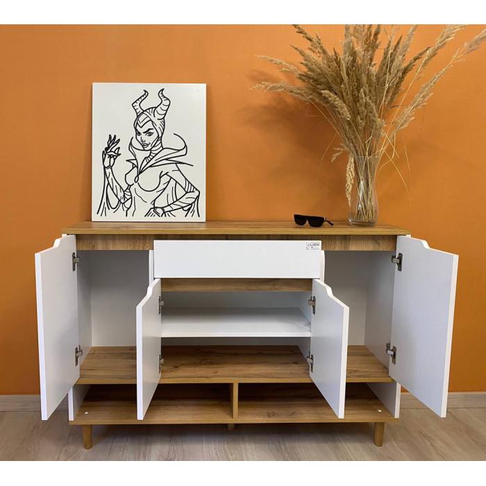 Тумба для взуття Lion Салліван-2 Німфея Альба/Дуб Аппалачі (26717769) - фото 7 Тумба для взуття Lion Салліван-2 Німфея Альба/Дуб Аппалачі (26717769) - фото 7