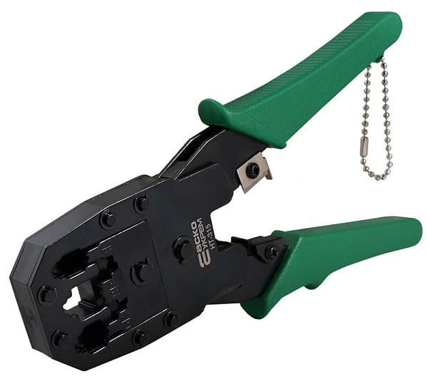 Кримпер АСКО-УКРЕМ HT-315 для обжима 4Р4С/RJ-10/6Р6С/RJ-12/8Р8С/RJ-45 коннекторов (A0170010073)