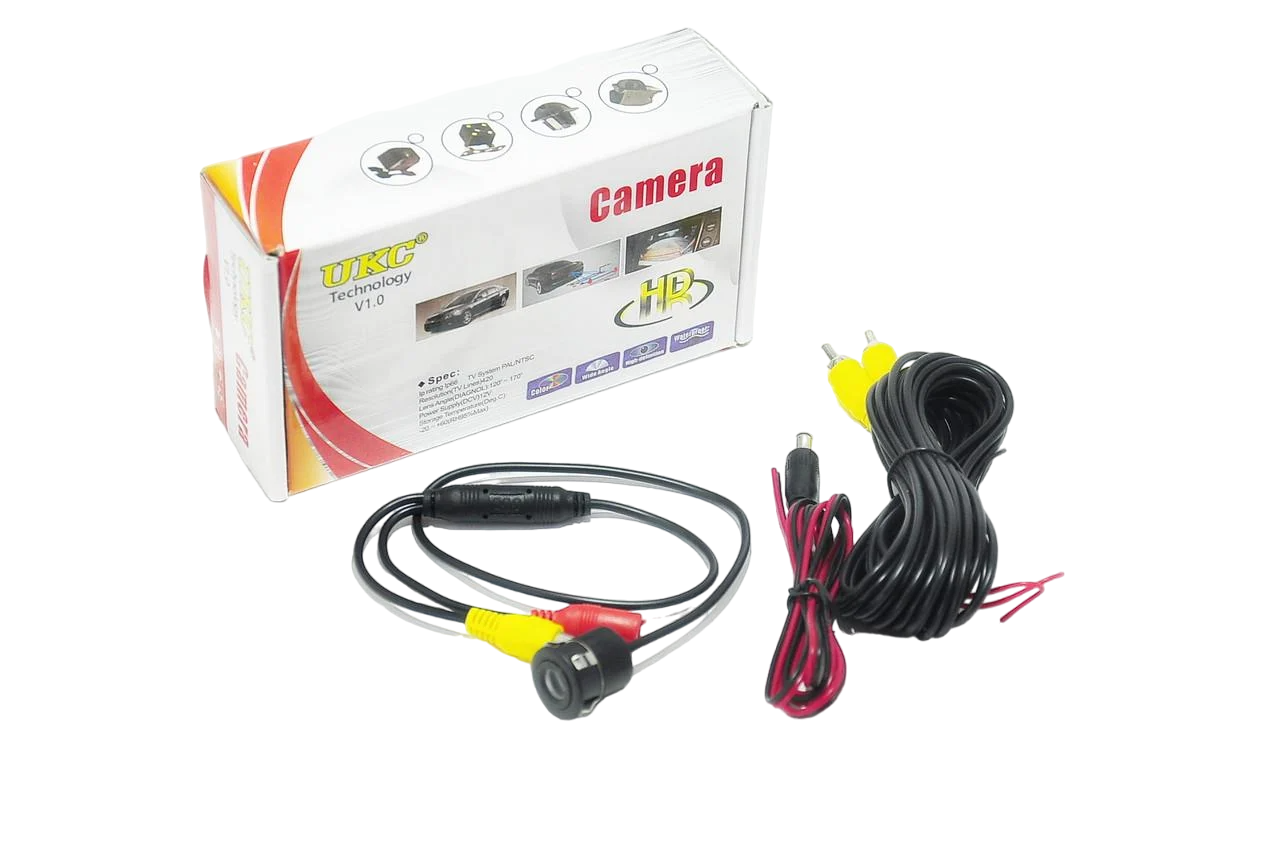 Камера заднього виду UKC L185 6839 CMOS Чорний (10456)