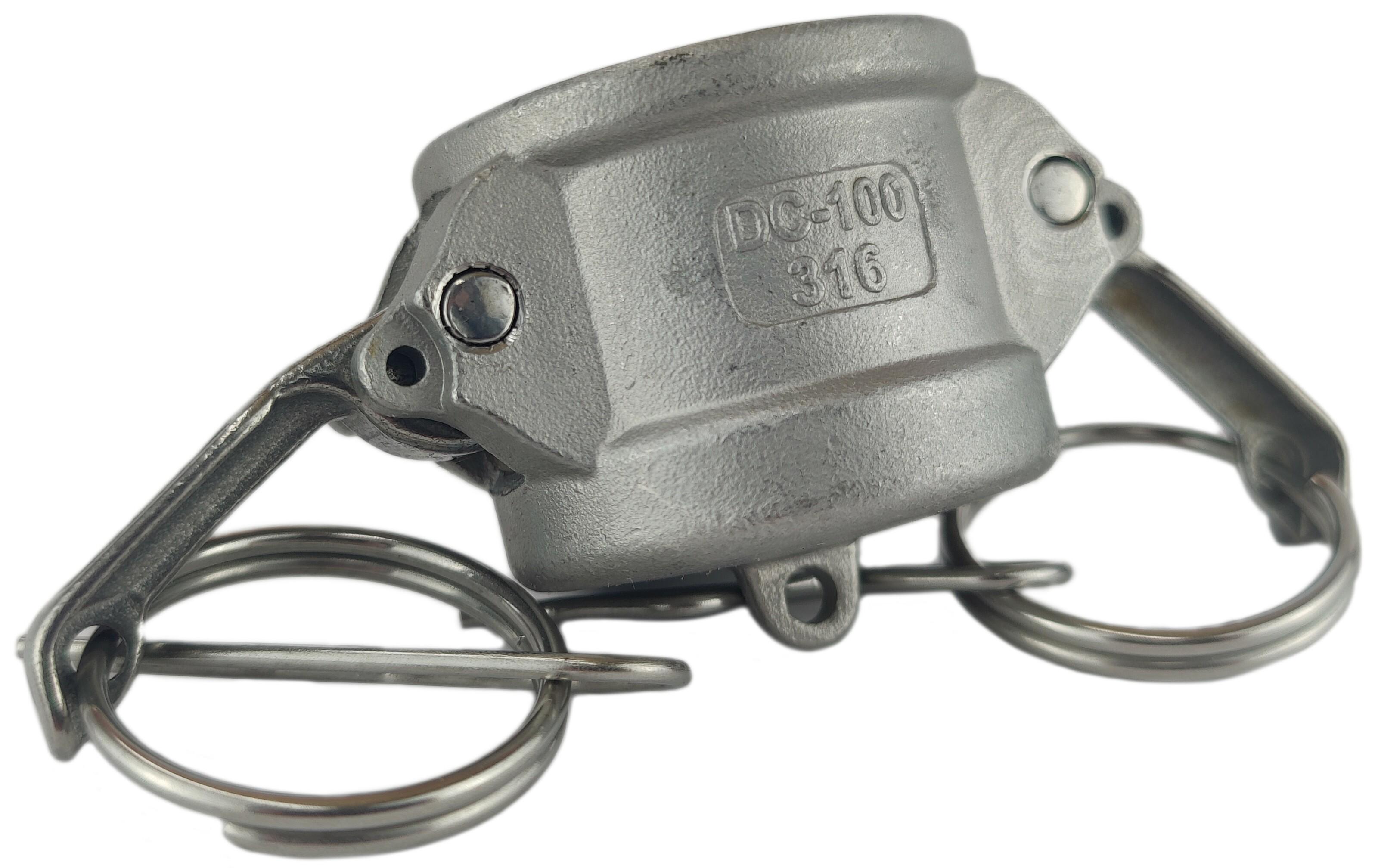 Муфта camlock тип DС для штуцеров ШРЗ нержавеющая сталь DC-100 1" (50262016)