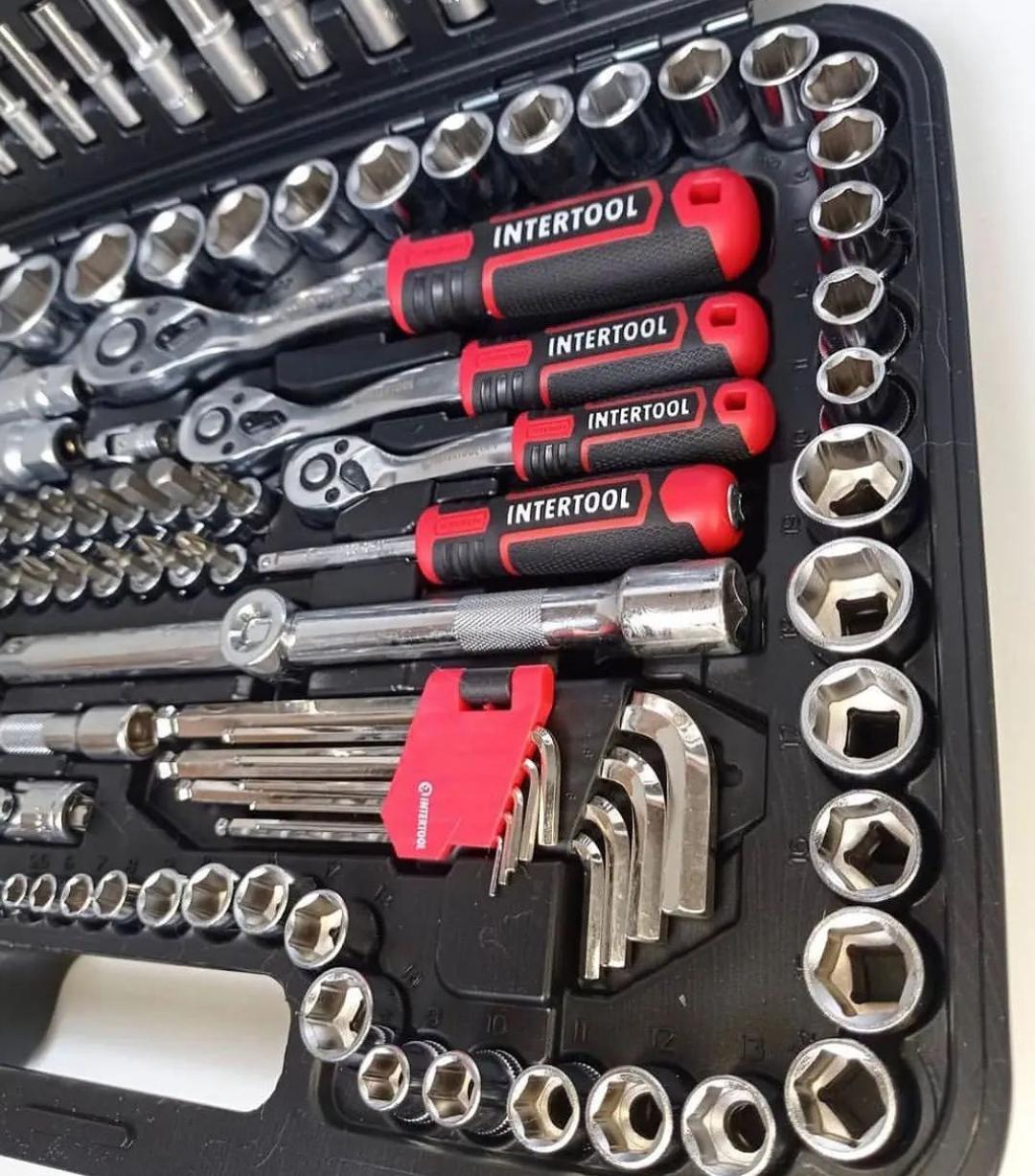Набор инструментов  INTERTOOL профессиональный 156 пр. - фото 4
