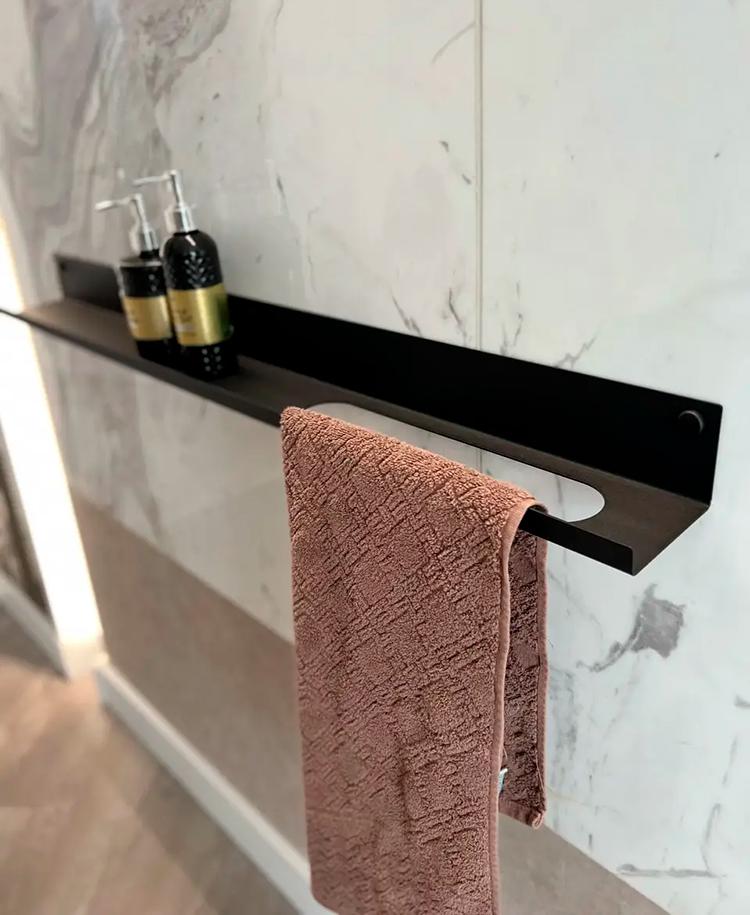 Вішак-полиця під рушники комбінований (110094) - фото 2 Вішак-полиця під рушники комбінований (110094) - фото 2