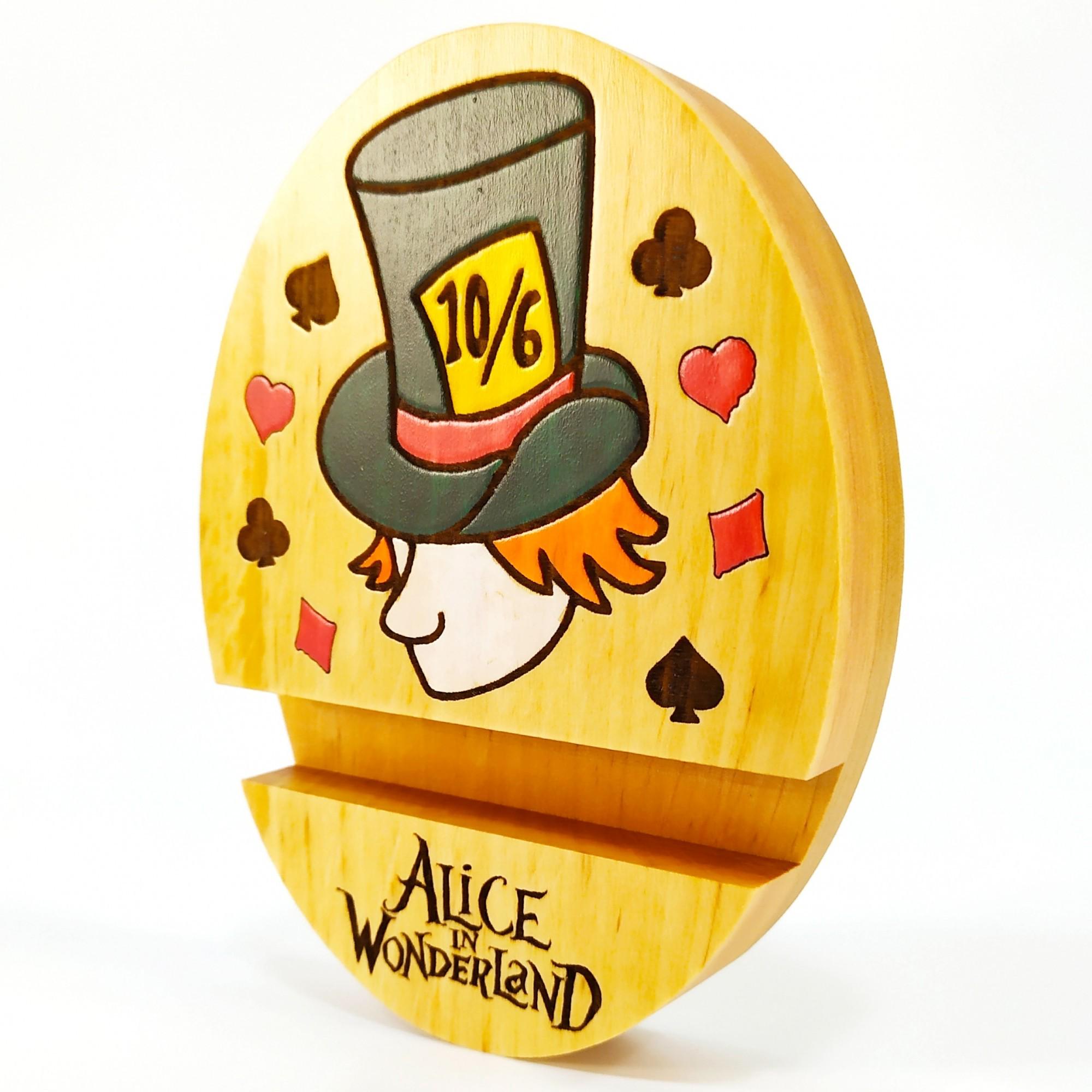 Подставка для смартфона Майстерня містера Томаса Alice in wonderland 9х11 см - фото 3