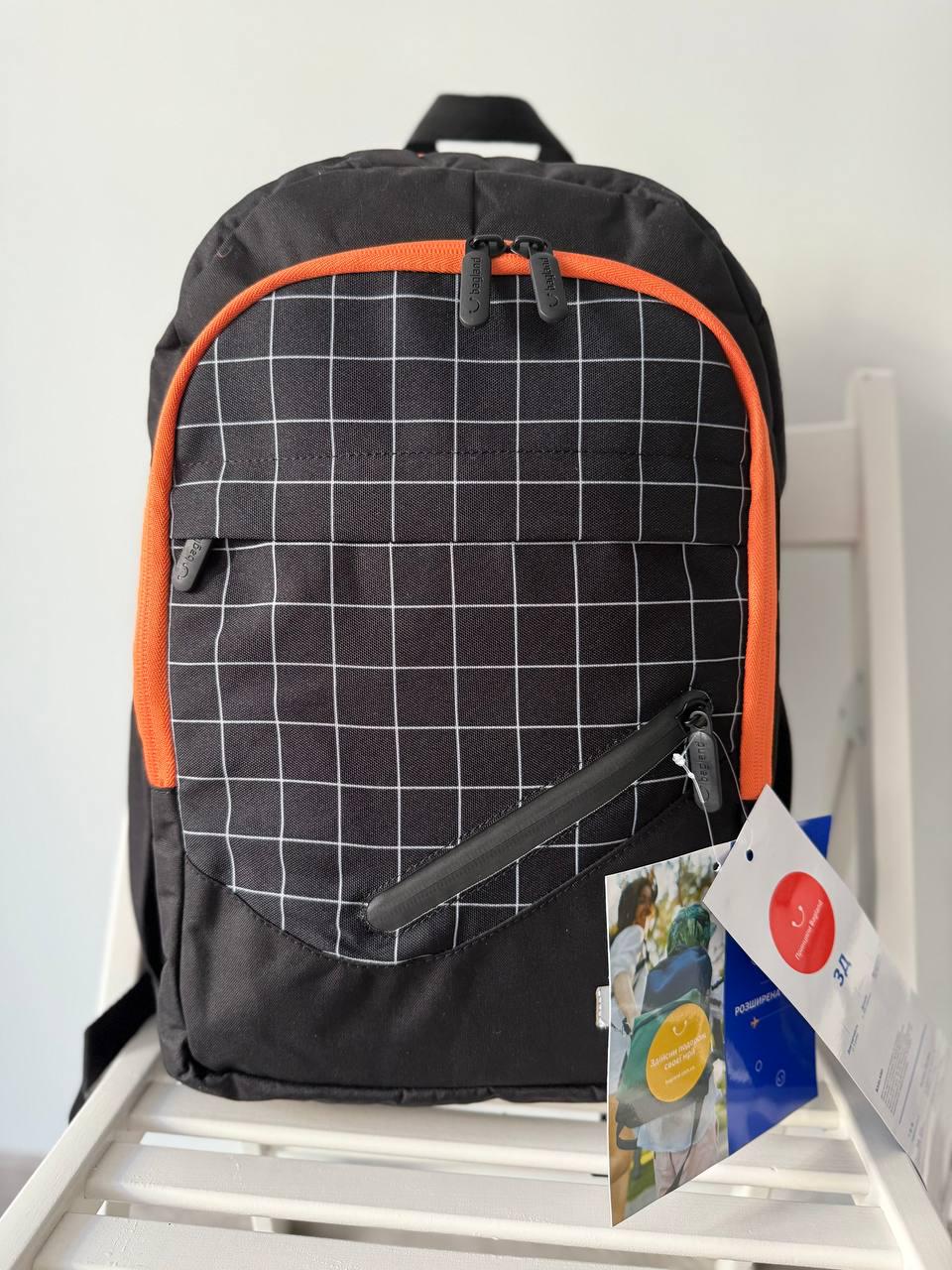 Рюкзак для ноутбука Bagland Cyclone чоловічий 21 л Чорний (54754) - фото 3 Рюкзак для ноутбука Bagland Cyclone чоловічий 21 л Чорний (54754) - фото 3