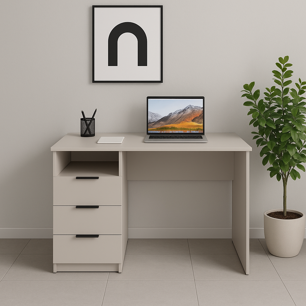 Стол письменный СП1 3Я SENAM 750х1100х500 мм ДСП Кашемир - фото 1