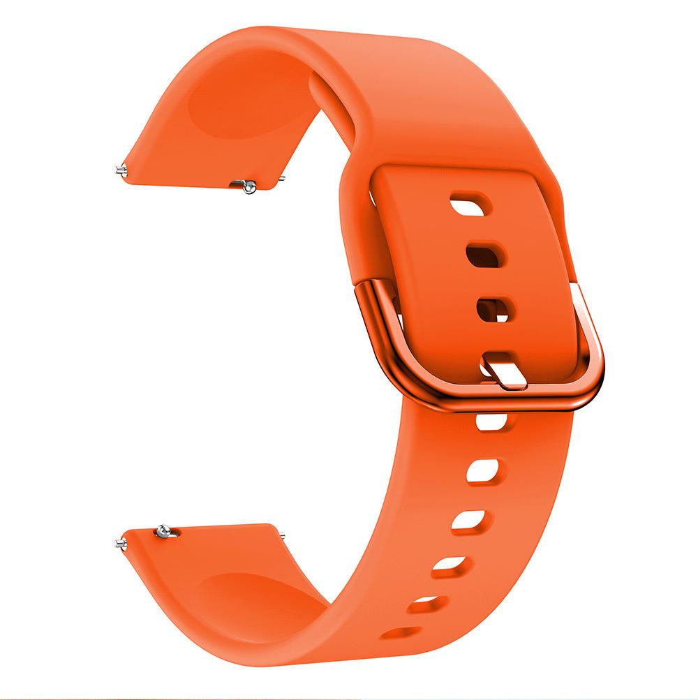 Ремінець для смарт-годинників Sport Style Active для Amazfit/Huawei/Samsung 22 мм Помаранчевий (1884P)