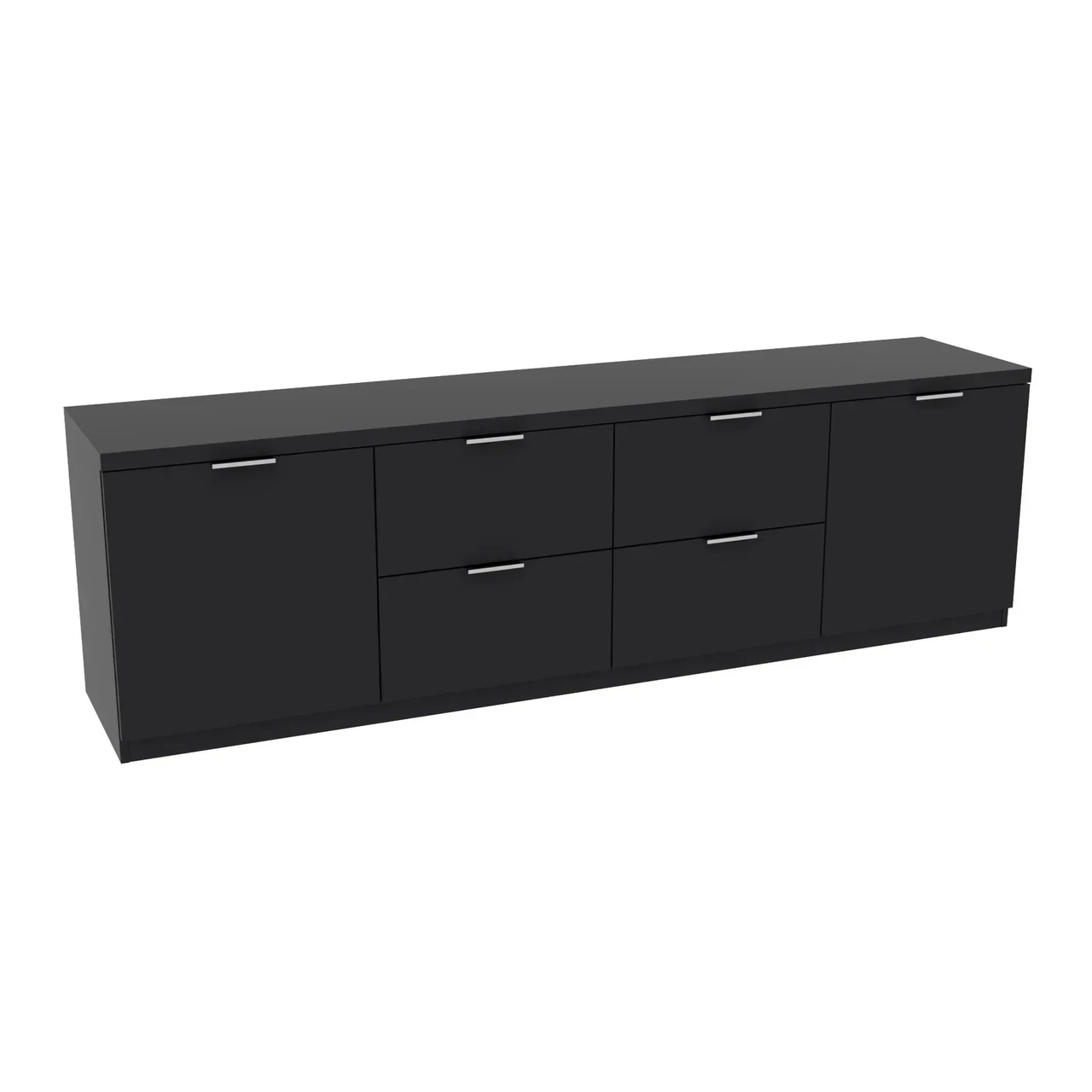 Тумба под TV Kontinent №6 200х42х60 см Антрацит (84913116)