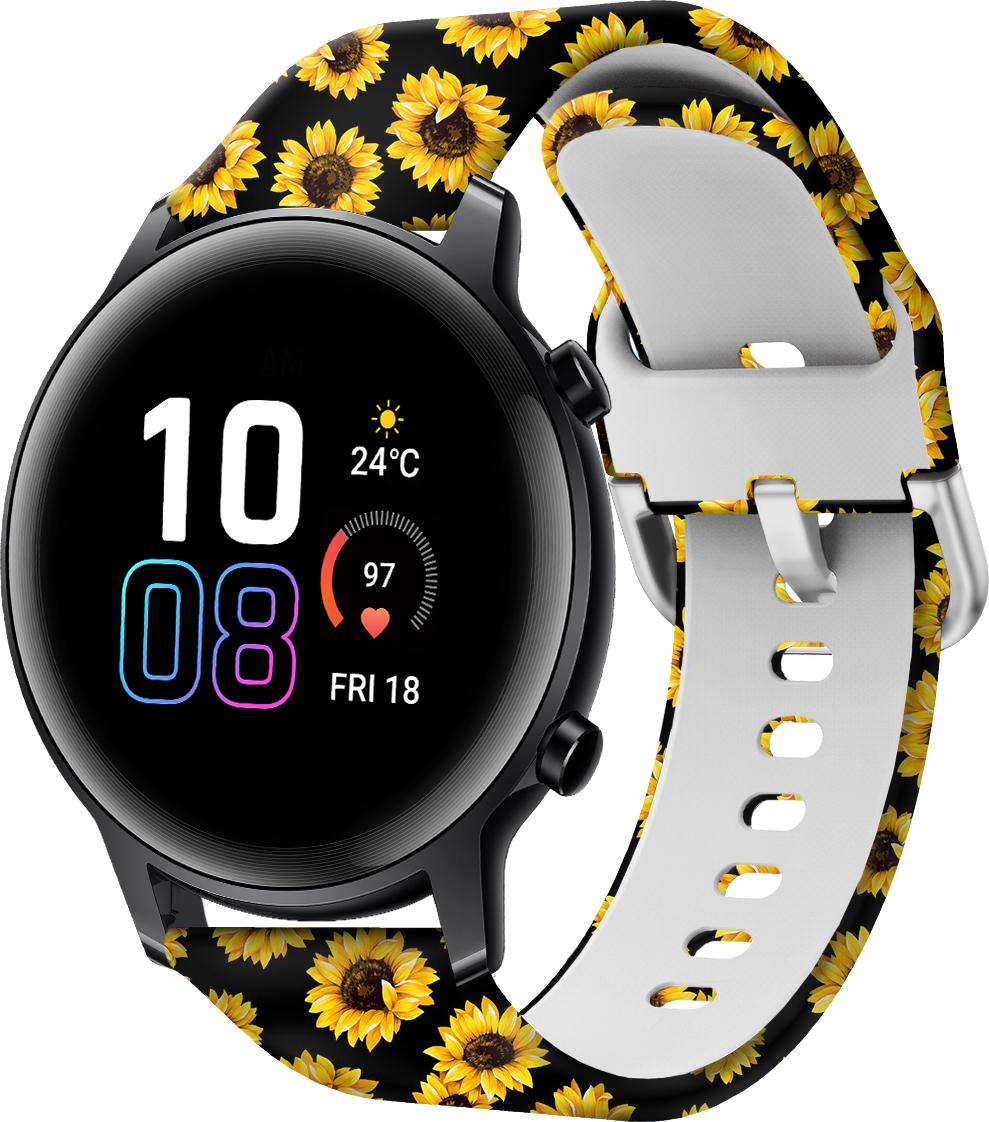 Ремешок Colorful для Honor Magic Watch 2 Sunflowers 42 мм (28609)