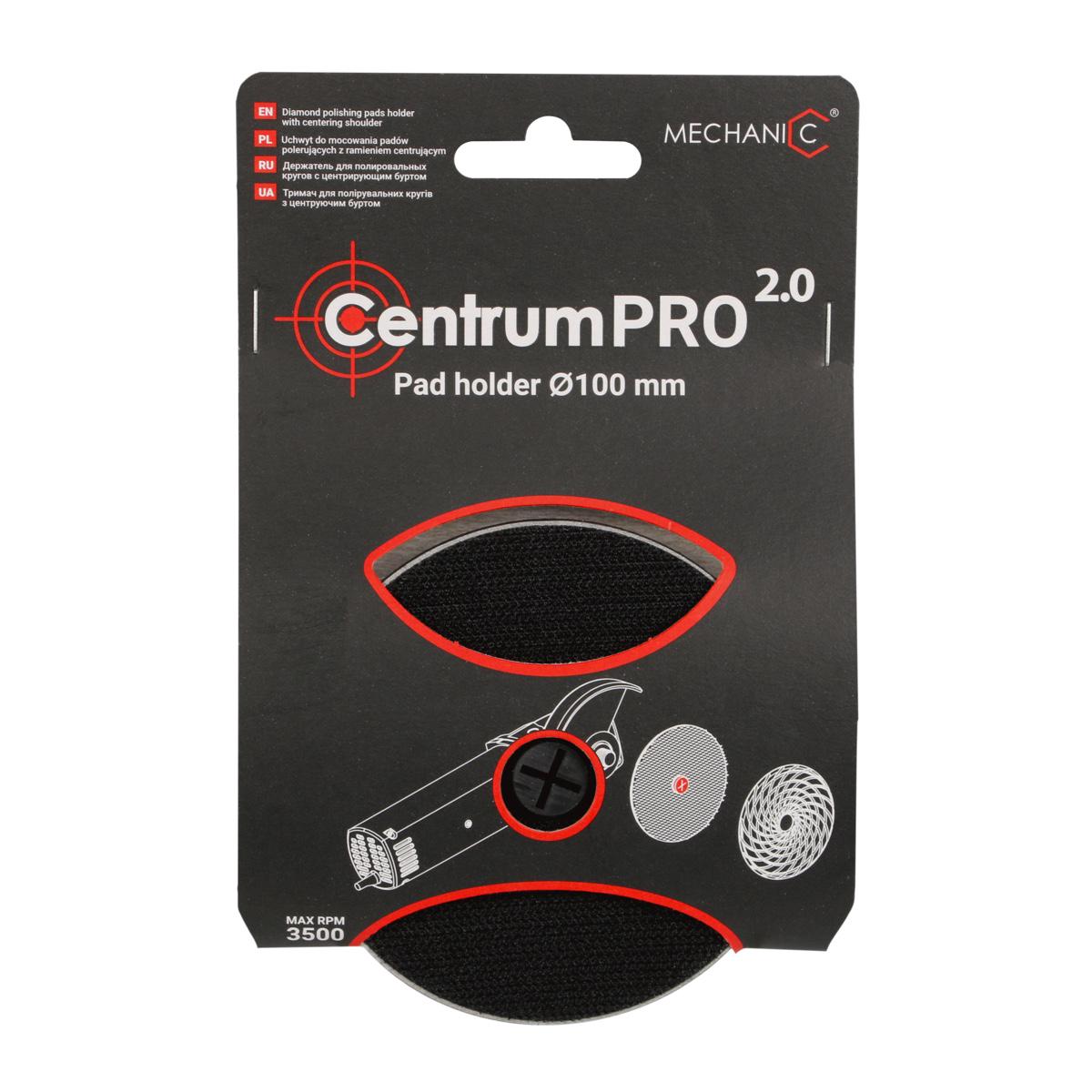 Тримач Pad Holder 100х14.7хМ14 Centrum PRO 2.0 алюмінієвий для полірувальних кругів (89568442042)