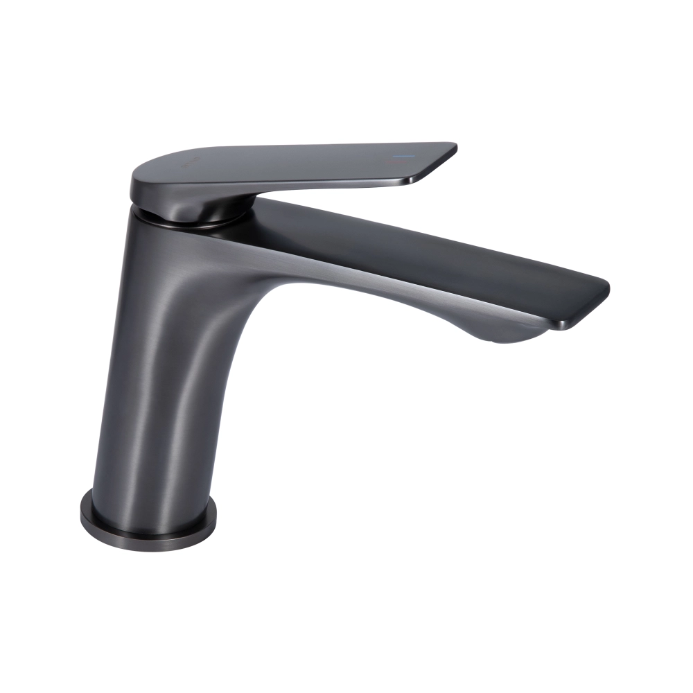 Смеситель для раковины Qtap Vlasta New QTVLA270GMB45641 Gunmetal Black PVD Графитовый (SD00051765)